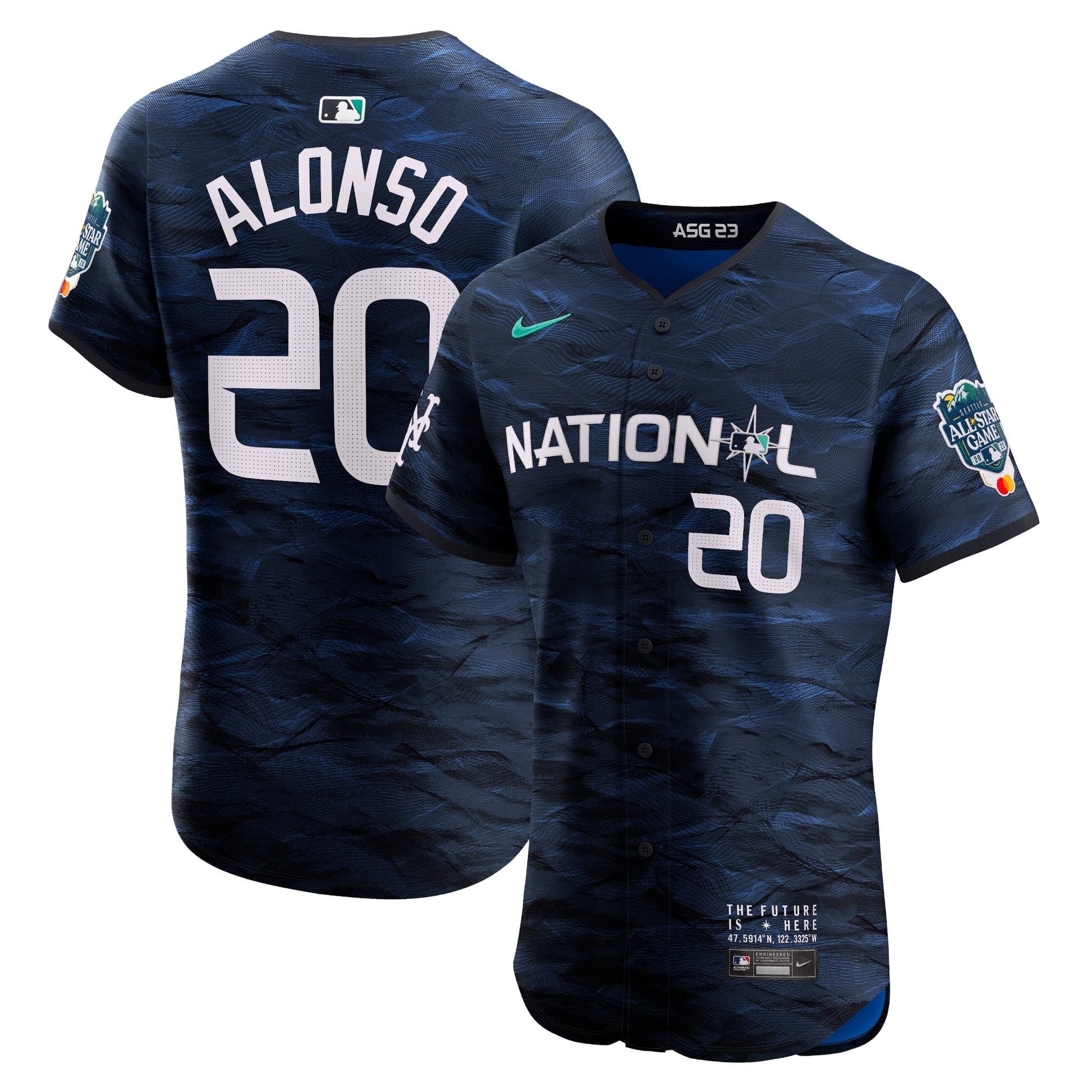 Men's Nike Pete Alonso Royal National League 2023 MLB All-Star